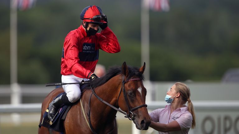 Chipotle after claiming the Listed Windsor Castle Stakes at Royal Ascot