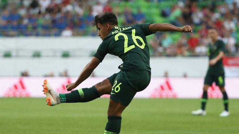 Manchester City midfielder Daniel Arzani is taking part