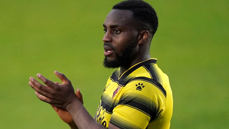 L'ancien défenseur des Spurs et de l'Angleterre Danny Rose s'est présenté devant les fans de Watford pour la première fois lors de leur match nul 1-1 à Stevenage