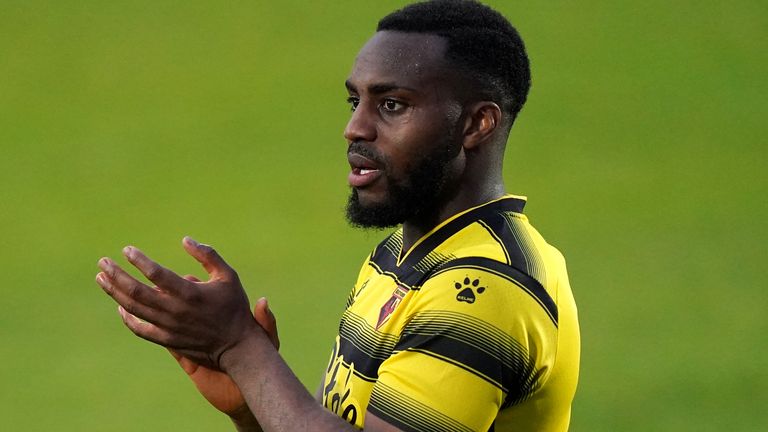 Ex-Spurs and England defender Danny Rose featured in front of Watford&#39;s fans for the first time in their 1-1 draw at Stevenage