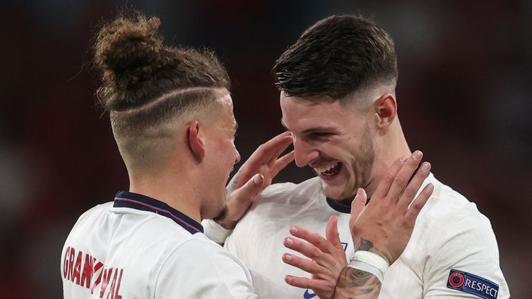 Kalvin Phillips and Declan Rice continue to blossom