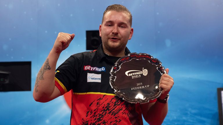 Dimitri Van den Bergh suffered defeat in the final as he fell agonisingly short of defending the title he won last year