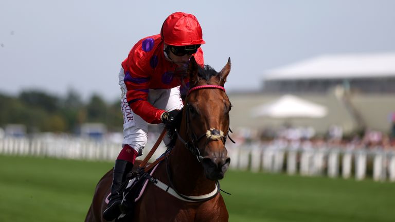 Oisin Murphy eases Dreamloper down after her impressive victory at Ascot