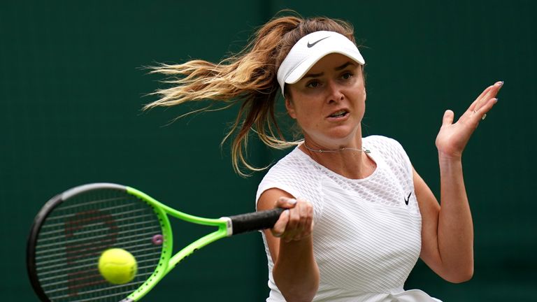 Svitolina reached the semi-finals back in 2019