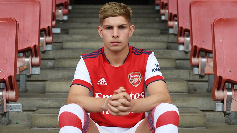 Emile Smith-Rowe has signed a new contract at Arsenal