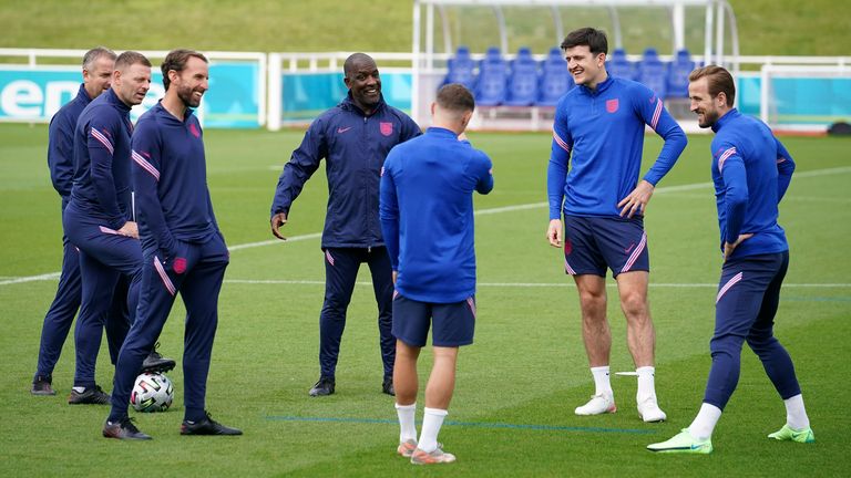 England held their final training session at St George&#39;s Park on Saturday morning