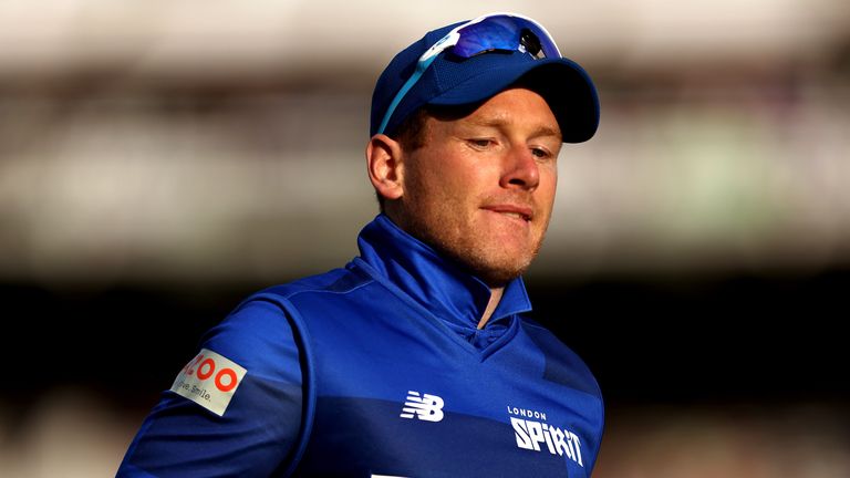 Eoin Morgan used his spinners in sets of 10 balls on a slow Lord's pitch