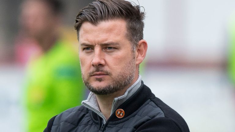 Dundee United head coach Thomas Courts