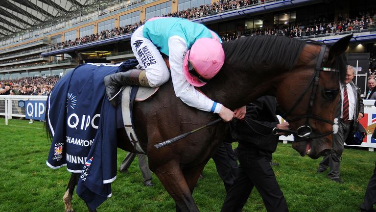 Frankel, a son of Galileo, is one of the greatest racehorses of all time
