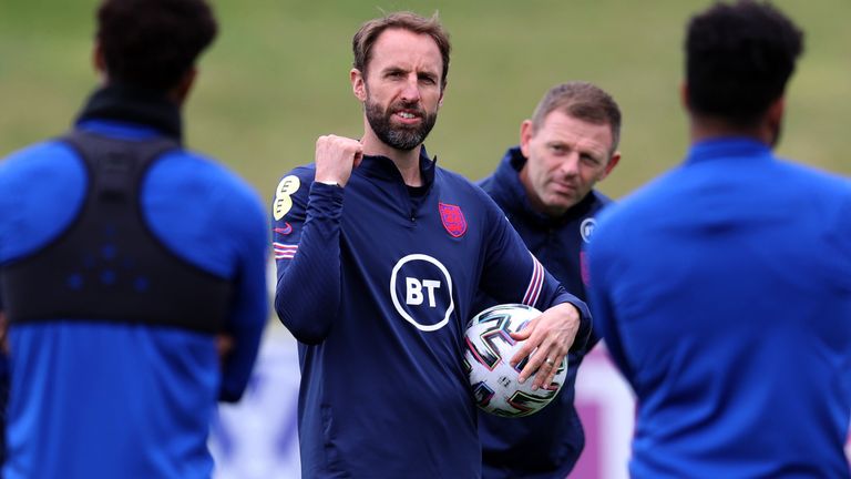 Gareth Southgate para pintar