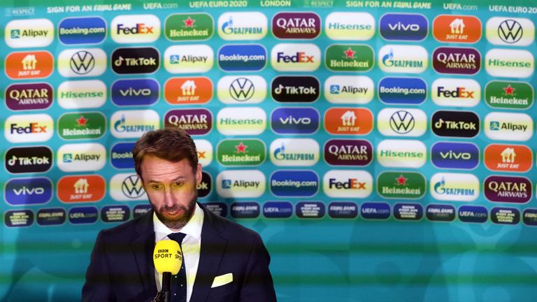 Southgate's authenticity is evident during interviews