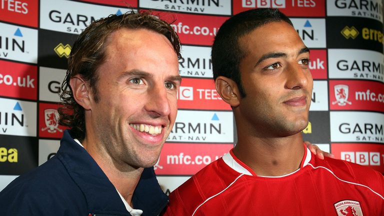 Gareth Southgate and Mido