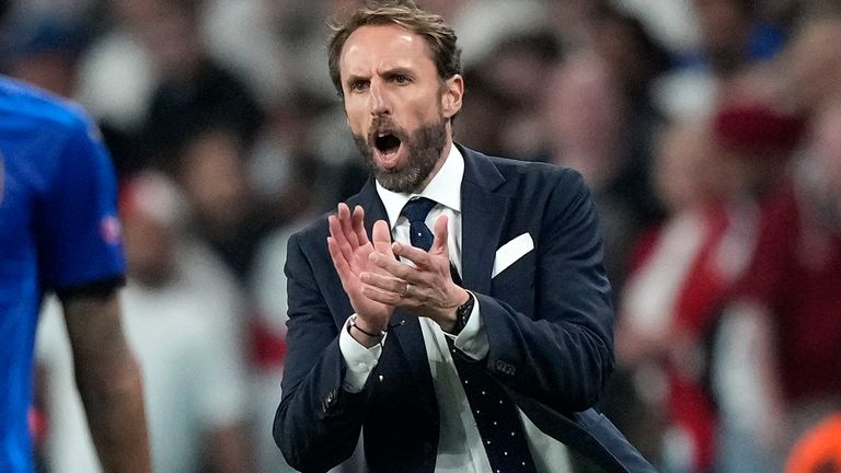 Gareth Southgate, allenatore dell'Inghilterra