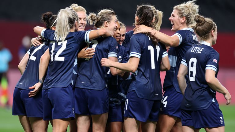 GB Women are looking for their second group win at the Olympics