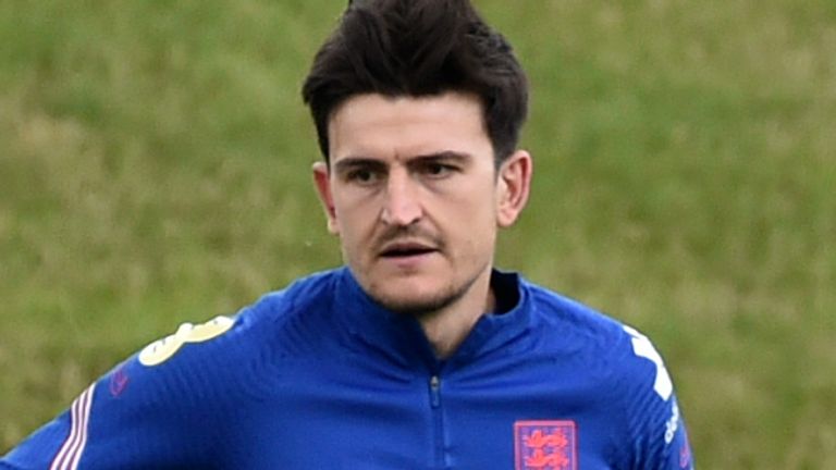 Harry Maguire a raté les deux premiers matchs de l'Euro 2020 sur blessure