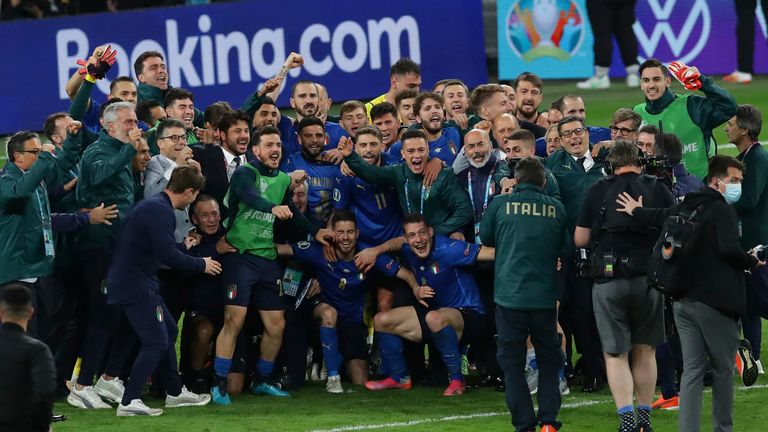 Italy&#39;s strong team spirit under Roberto Mancini has helped to see them flourish during Euro 2020