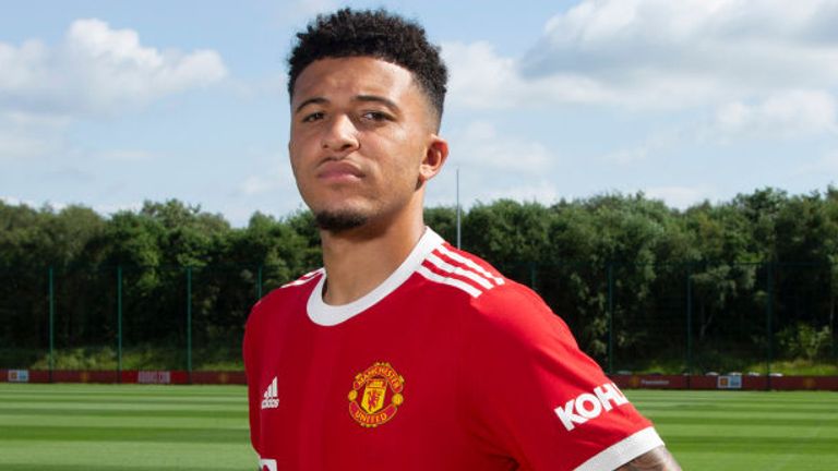 Jadon Sancho ha completado su fichaje por el Manchester United