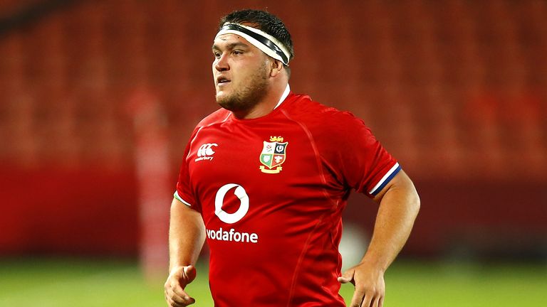 Jamie George will captain the Lions from hooker on Saturday in Pretoria 
