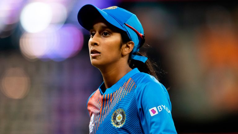 Jemimah Rodrigues of India during the ICC T20 Women's World Cup cricket match between Australia and India at The Sydney Showground on February 21, 2020 in Sydney, Australia. (Photo by Speed Media/Icon Sportswire)