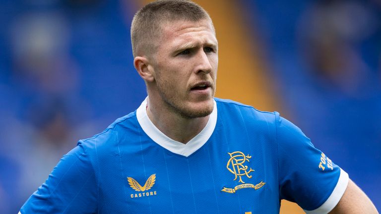 John Lundstram made his Rangers debut at Prenton Park following his arrival in midweek