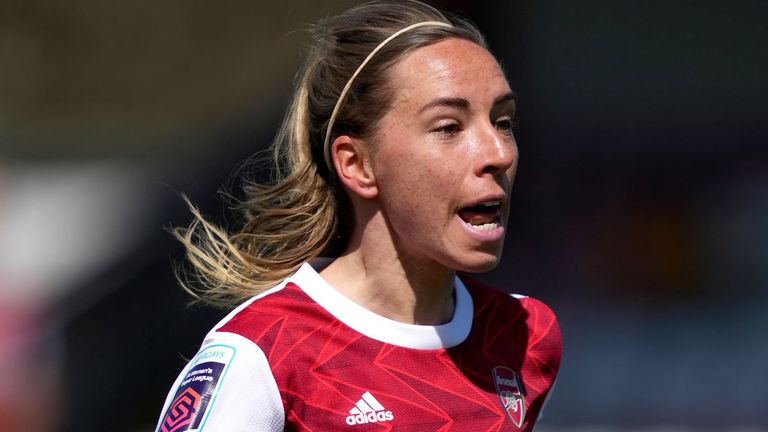 Arsenal midfielder Jordan Nobbs (PA)