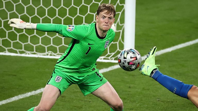 Pickford's concentration levels impressed throughout Euro 2020