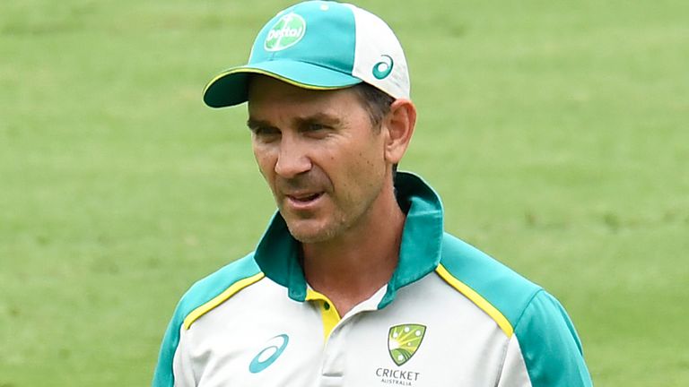 Australia head coach Justin Langer (Getty)