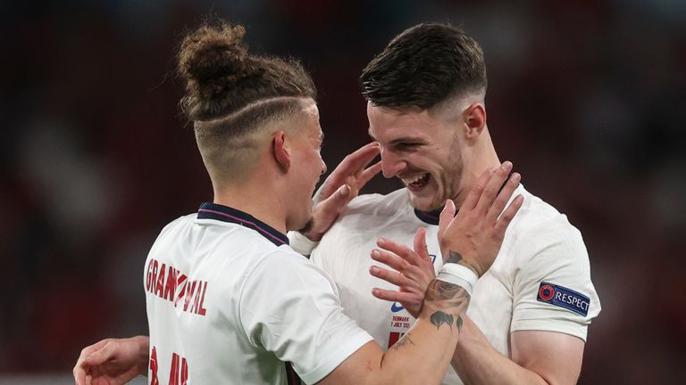 Declan Rice, Kalvin Phillips