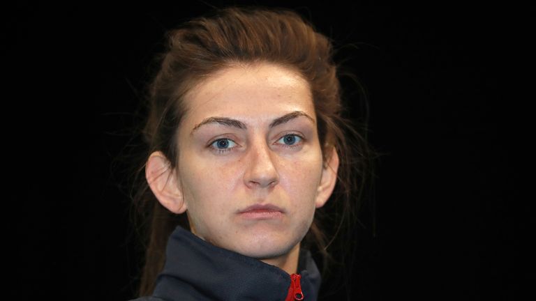 Great Britain's Karriss Artingstall during the media day at the Copper Box Arena, London. PA Photo. Picture date: Thursday March 12, 2020. Photo credit should read: Adam Davy/PA Wire