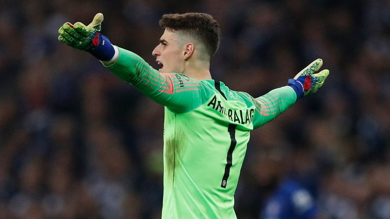Chelsea goalkeeper Kepa Arrizabalaga says the substitution confusion during the 2019 Carabao Cup final against Manchester City was  'a big misunderstanding'