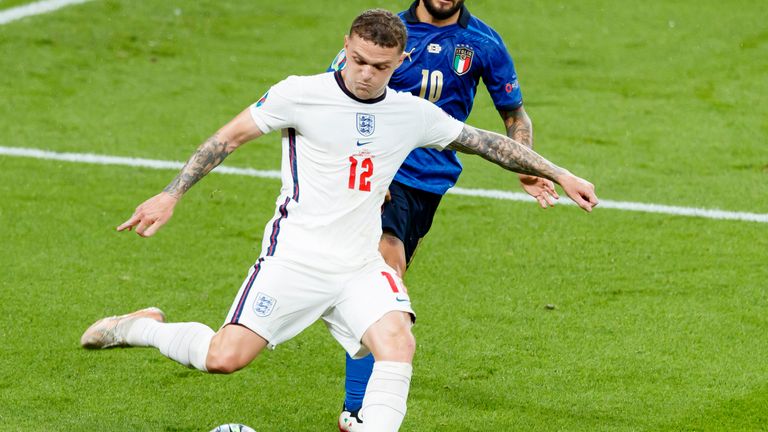 Kieran Trippier's cross set up England's opener