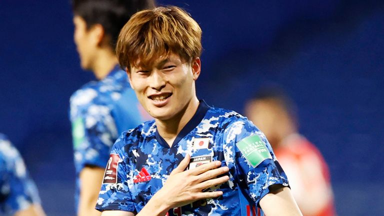 Kyogo Furuhashi will take the No 8 jersey left by Scott Brown