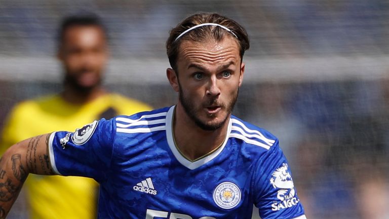 Arsenal are interested in Leicester City midfielder James Maddison