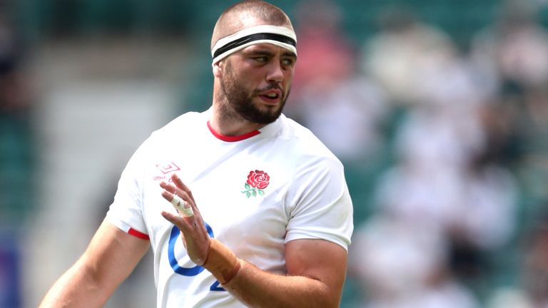 England's Lewis Ludlow during the Summer Series match at Twickenham Stadium, London. Picture date: Sunday July 4, 2021.
Read less