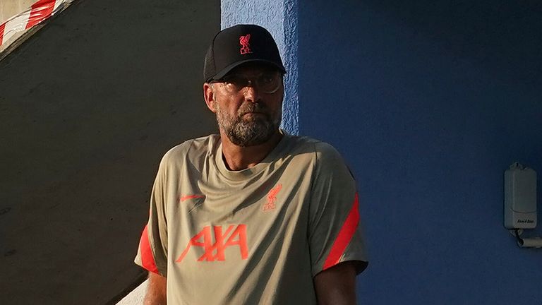 El entrenador del Liverpool, Jurgen Klopp