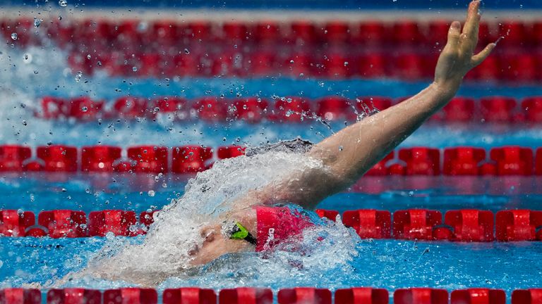 Luke Greenbank picks up a bronze for Britain in the pool