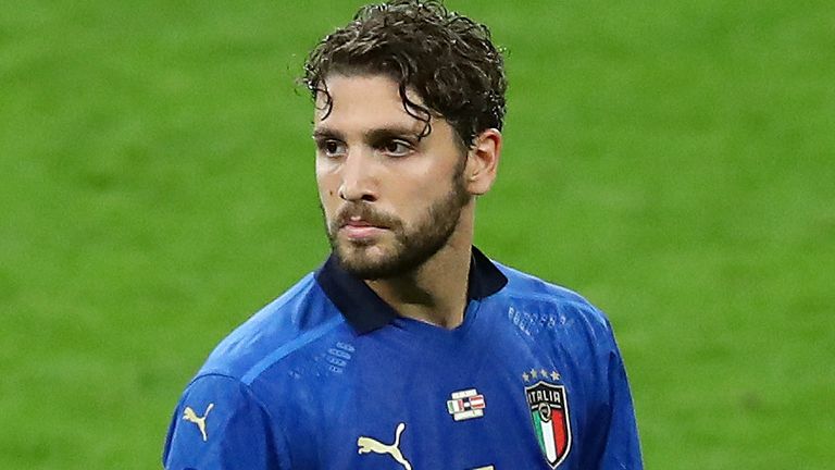 Italy midfielder Manuel Locatelli (AP)