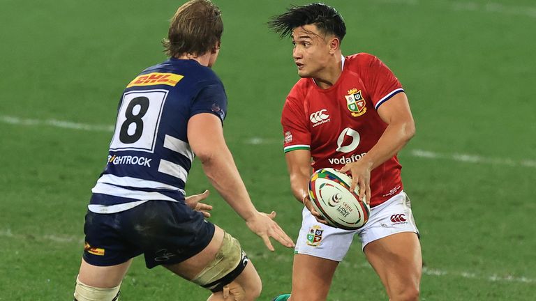 Marcus Smith in action for the Lions