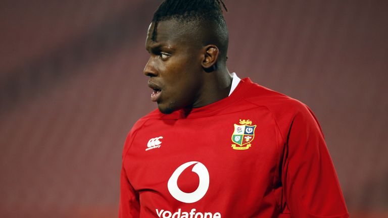 Maro Itoje of The British & Irish Lions during the Castle Lager Lions Series match at the Emirates Airline Park in Johannesburg, South Africa. Picture date: Wednesday July 7, 2021.