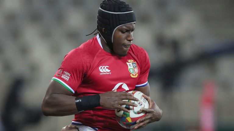 British and Irish Lions forward Maro Itoje says Steadman 'gave him the belief' to try rugby