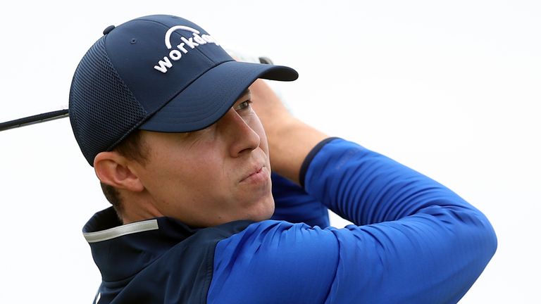 Matt Fitzpatrick birdied his final hole to salvage a one-over 71