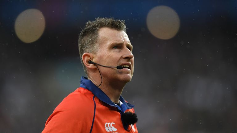 Nigel Owens is a natural in front of the camera