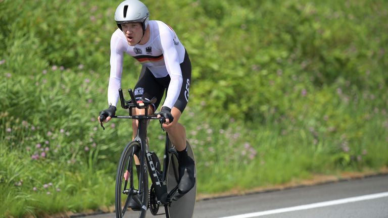 Nikias Arndt condemned the comments of his coach Patrick Moster during the Tokyo 2020 time trial