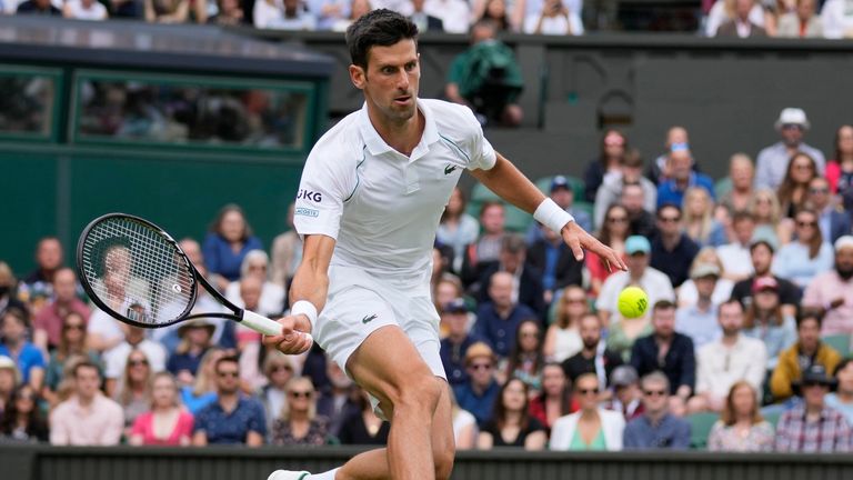 Novak Djokovic is unbeaten at Wimbledon since a quarter-final defeat to Tomas Berdych in 2017