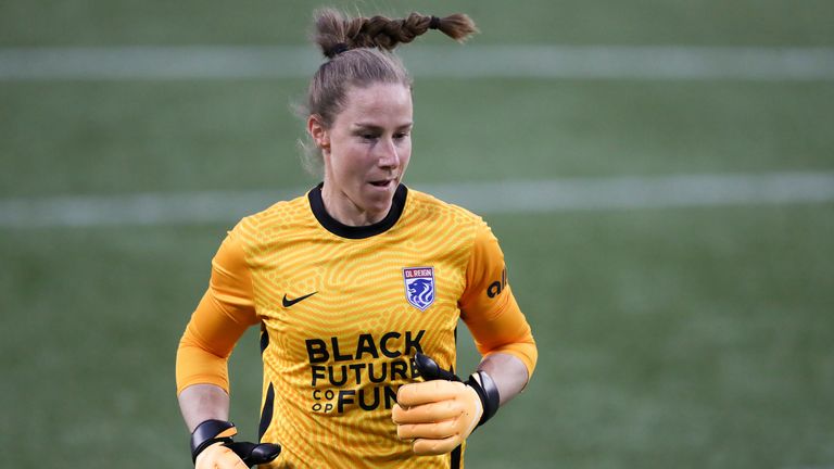 Karen Bardsley made three appearances for OL Reign on loan before suffering an injury