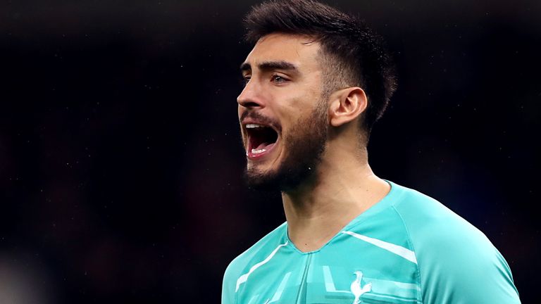 Paulo Gazzaniga left Tottenham at the end of June after his contract expired