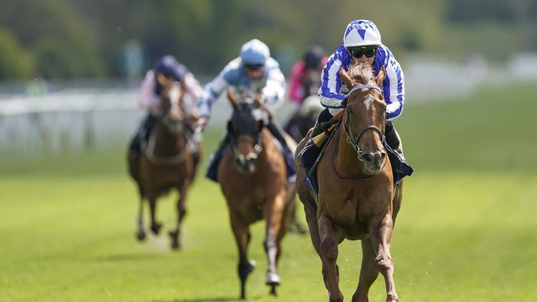 Queen Power wins the Middleton Fillies' Stakes at York in May