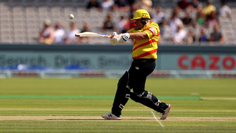 Rachel Priest cleared the boundary four times in her brutal innings of 76