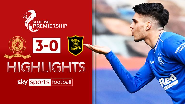 Rangers 3-0 Livingston Highlights