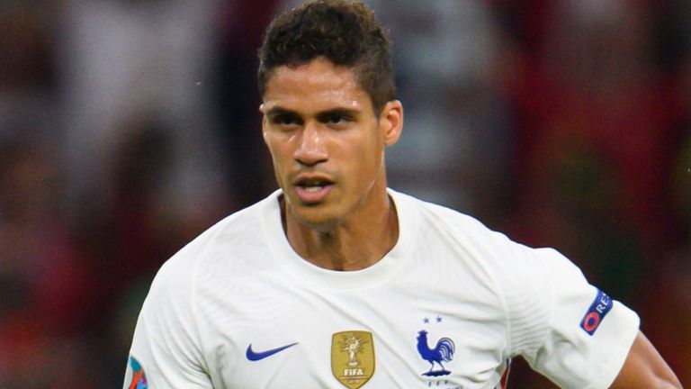 France defender Raphael Varane (AP)